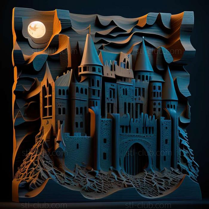 3D model castle (STL)